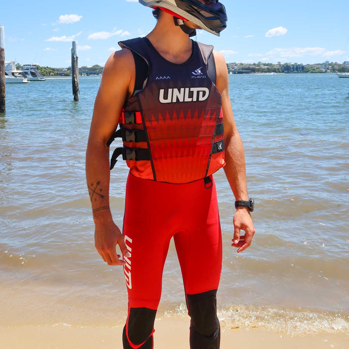 UNLIMITED FLEAD ウェットスーツ ジョン メンズ レディース ジェットスキー アンリミテッド UWJ0710 2026新作