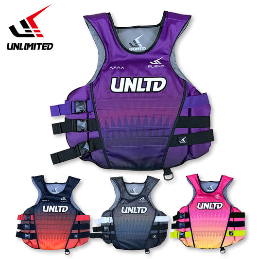UNLIMITED ライフジャケット 大人用 ジェットスキー FLEAD S/E サイドエントリー ライフベスト アンリミテッド UV0703 2026新作