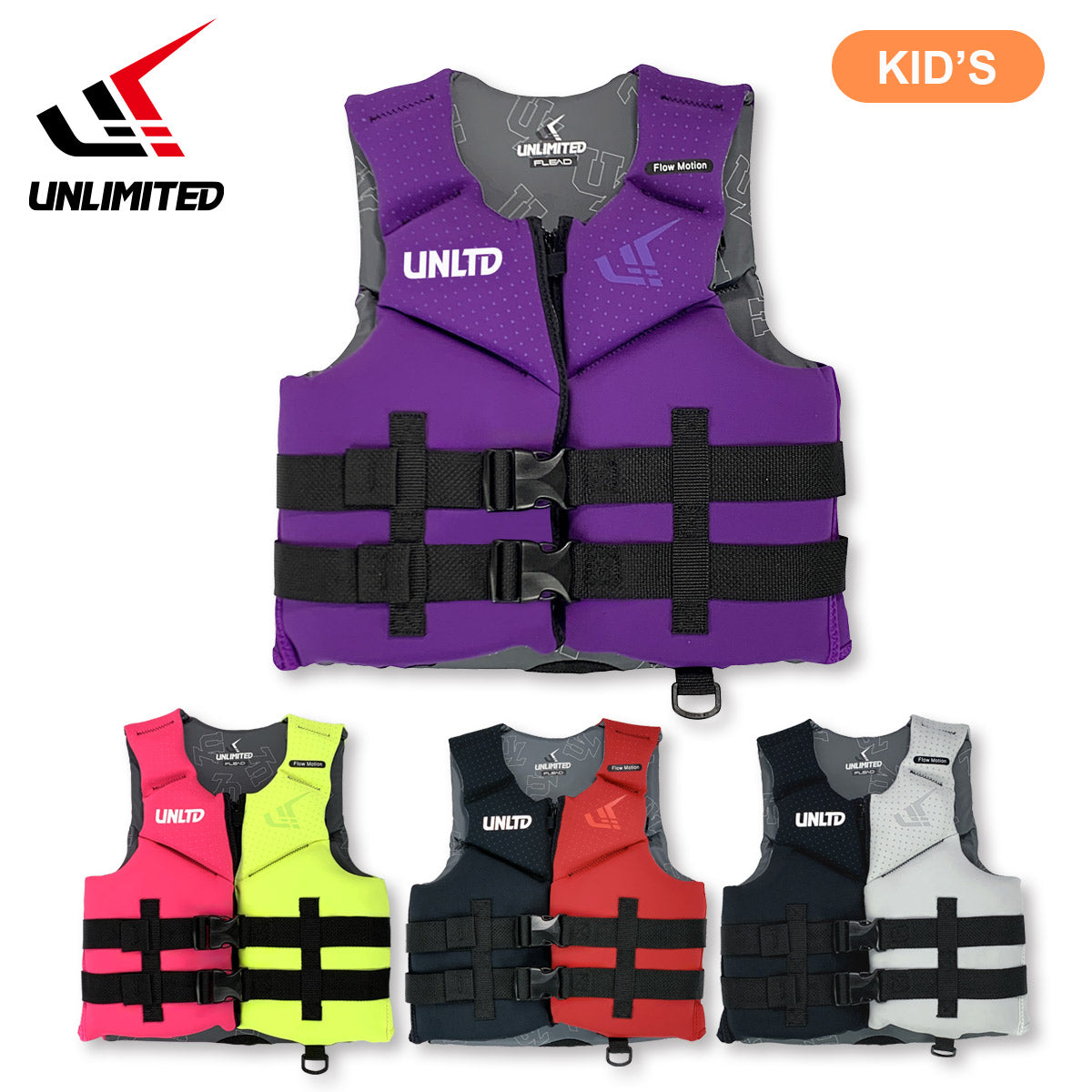 UNLIMITED ライフジャケット 子供用 ジュニア ライフベスト ネオライフベスト ユース アンリミテッド UV0706Y 2026新作