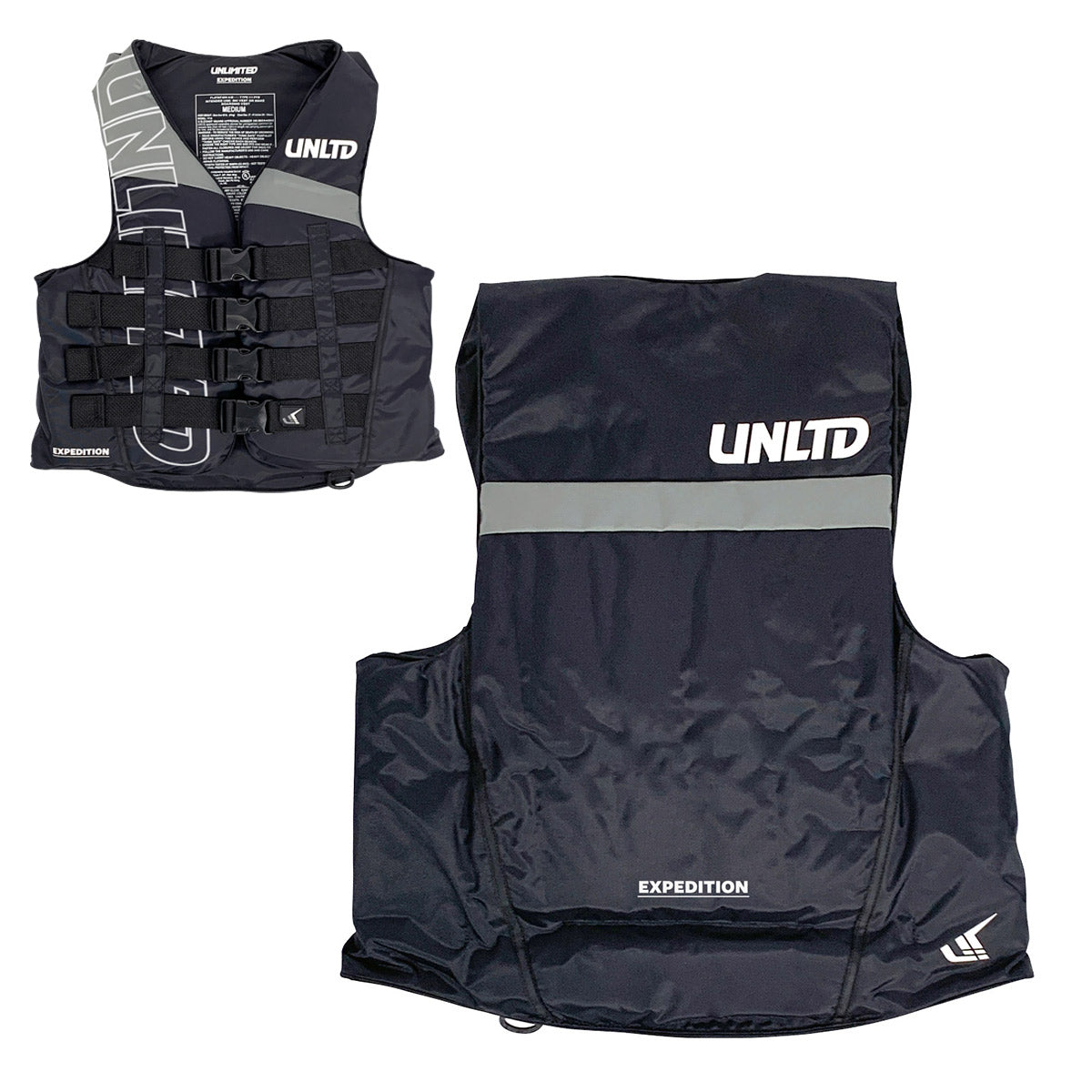 UNLIMITED ナイロンベスト ライフベスト ライフジャケット 大人用 EXPEDITION アンリミテッド UV2602 2026新作