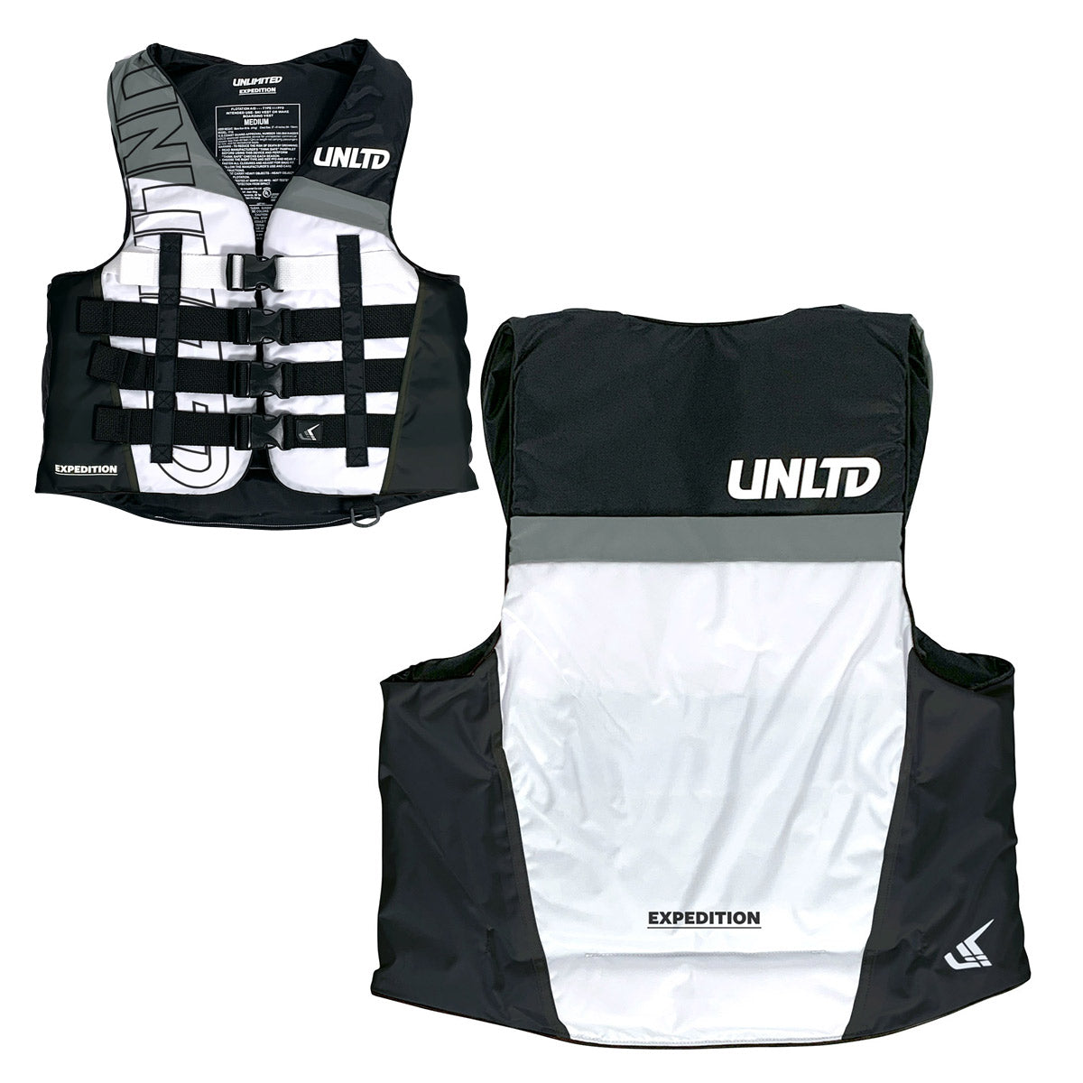 UNLIMITED ナイロンベスト ライフベスト ライフジャケット 大人用 EXPEDITION アンリミテッド UV2602 2026新作