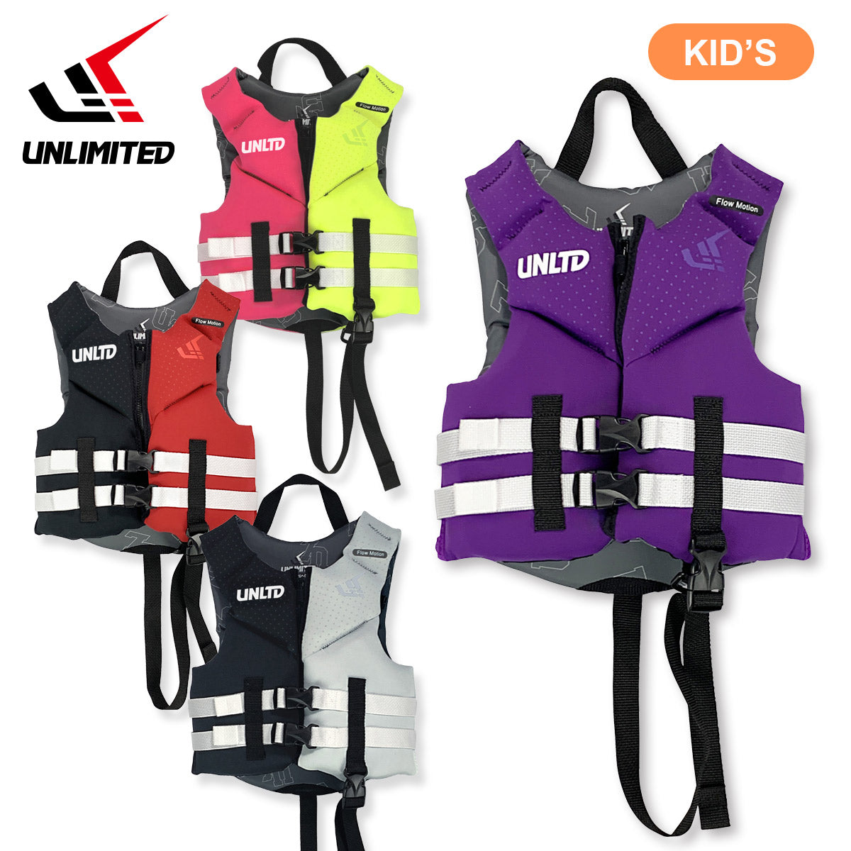 UNLIMITED ライフジャケット 子供用 チャイルド ライフベスト ネオライフベスト アンリミテッド UV0706C 2026新作