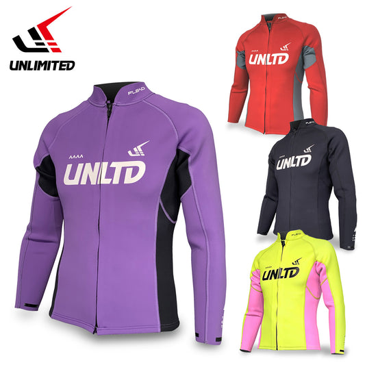 UNLIMITED FLEAD ウェットジャケット ウェットスーツ メンズ レディース ジェットスキー アンリミテッド UWA0711 2026新作