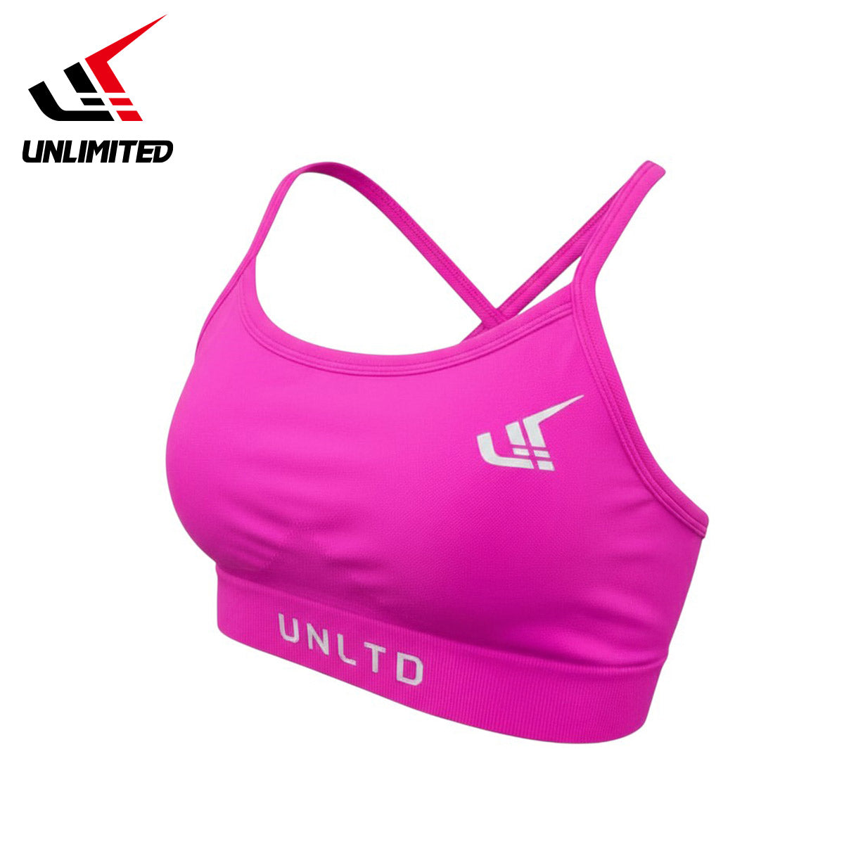 UNLIMITED スポーツブラ レディース 大人 スポーツウェア ブラトップ カップ付き 水陸両用 アンリミテッド UGW0720 2026新作
