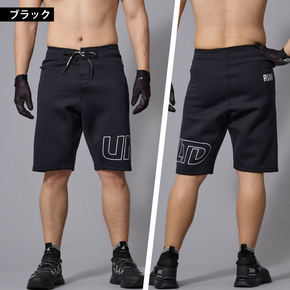 2025新作 UNLIMITED  ネオフレックスボードショーツ NEO FLEX BOARD SHORTS ウエット素材 ジェットスキー 水上バイク サーフィン マリンスポーツ UWH0613