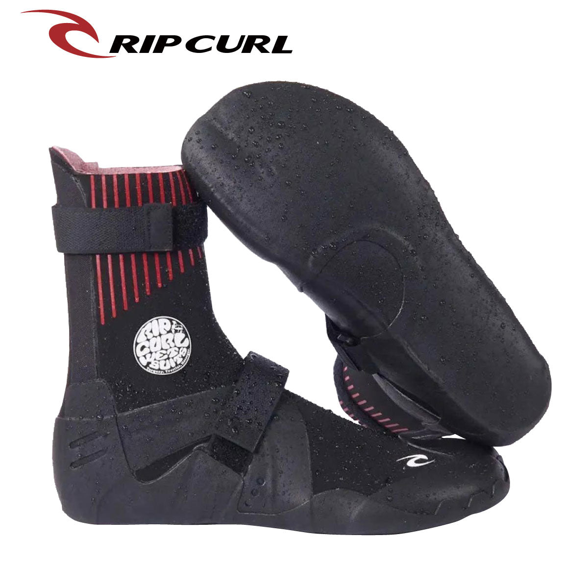 RIPCURL FBOMB 3mm WBO1HF Surf Boots, Autumn/Winter, Cold Protection, Belt Type, Surfing, Marine Sports