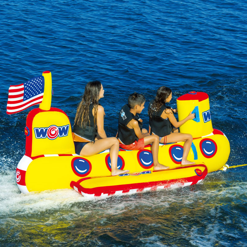 Submarine Wow 3 people Towing tube Banana boat Personal watercraft Boat Water toy Rubber boat 22-WTO-3973 
