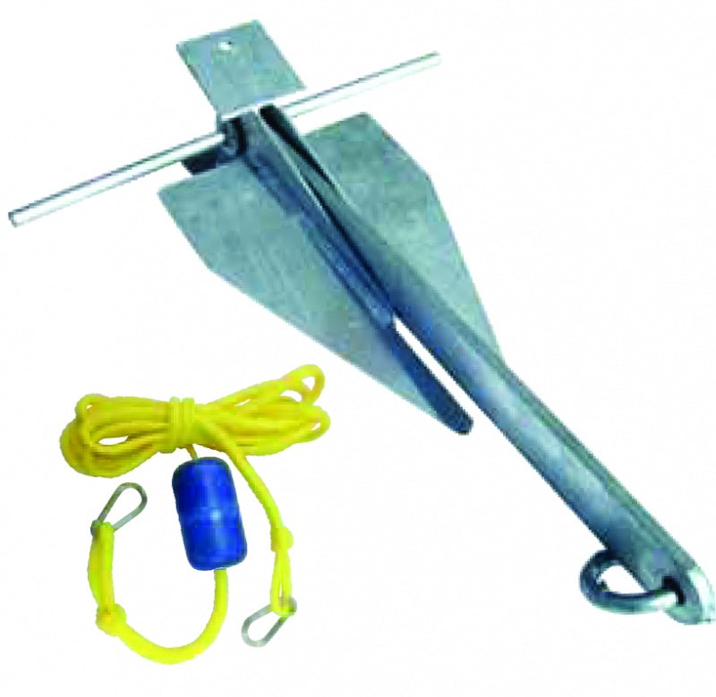 Dan hose type anchor 4.0kg galvanized galvanized [rope and bag set wit –  JSP TOKAI
