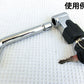 0210-04 L Type Ball Mount Lock Key Steel Receiver Lock Trailer Parts Tight Japan L Type Tow Vehicle Safety Key with Key Theft Prevention