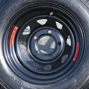 Tire wheel for trailer [Wheel only] 0504-02 TIGHTJAPAN TIGHT JAPAN