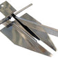 Stainless Steel Danhorse Type Anchor [8kg] Mirror Finished Danforth Type Anchor Boat Jet Ski Anchor ANCHOR