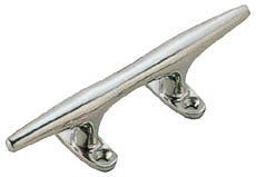 Stainless steel cleat round bar type [203 x 84 x 51 mm]