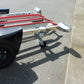 Rear Jack Maximum Load 300LBS Trailer Jack with Casters Retractable Boat Trailer Trailer Parts 058916