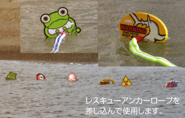 TIGHTJAPAN Mega Duck Tight Japan Floating Marker Rescue Anchor Rope Mark Mooring Anchor Nobinobi Rope