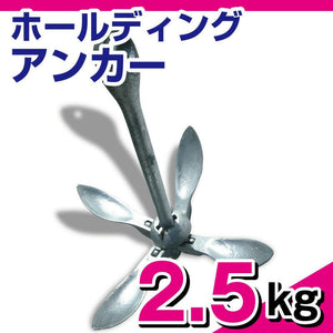 ホールディング アンカー 溶解亜鉛メッキ加工 2.5kg