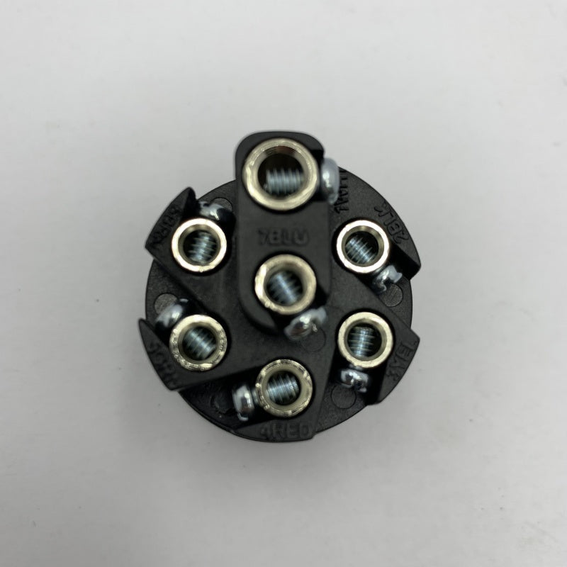 Electrical wiring 7-pole connector 7-pole trailer side wiring plug Aluminum die-cast 201-01 Trailer Tight Japan Solex Tag Master