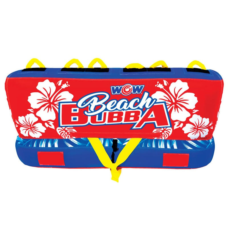 WOW Beach Bubba 3 Wow 3 People Water Toy Banana Boat Towing Tube Rubber Boat 22-WTO-3980