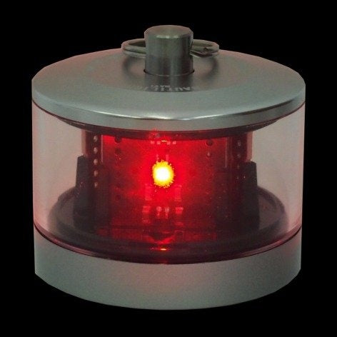 航海灯　第2種　紅灯　（ シグナルライト ）　NLSA-2R　NOUTILIGHT　伊吹工業　新基準適用品