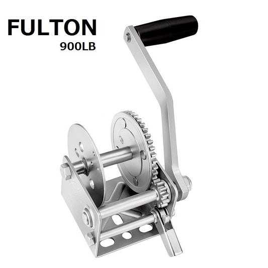 Fulton Hand Winch 900LB Steel Winch Maximum Towing Load 400kg 39558