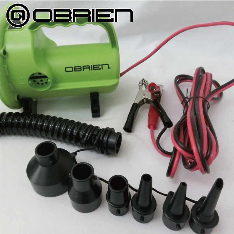 Electric Air Pump, Battery Connection, High Power, Inflator, Banana Boat, Rubber Boat, Tube, Float, Pump, Pool, Beach, Outdoors