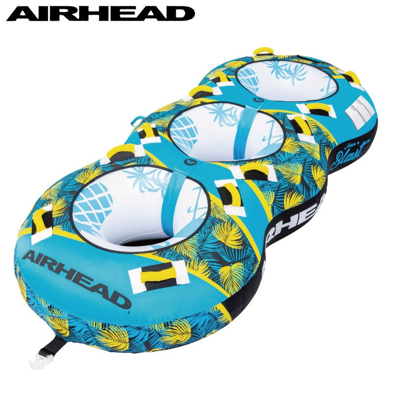 AIRHEAD Air Head Blast 3 BLAST3 3 People Water Toy Banana Boat Towing Tube 42253