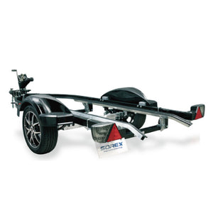 SOREX ZERO 500B trailer 1 boat capacity steel body small car 500kg