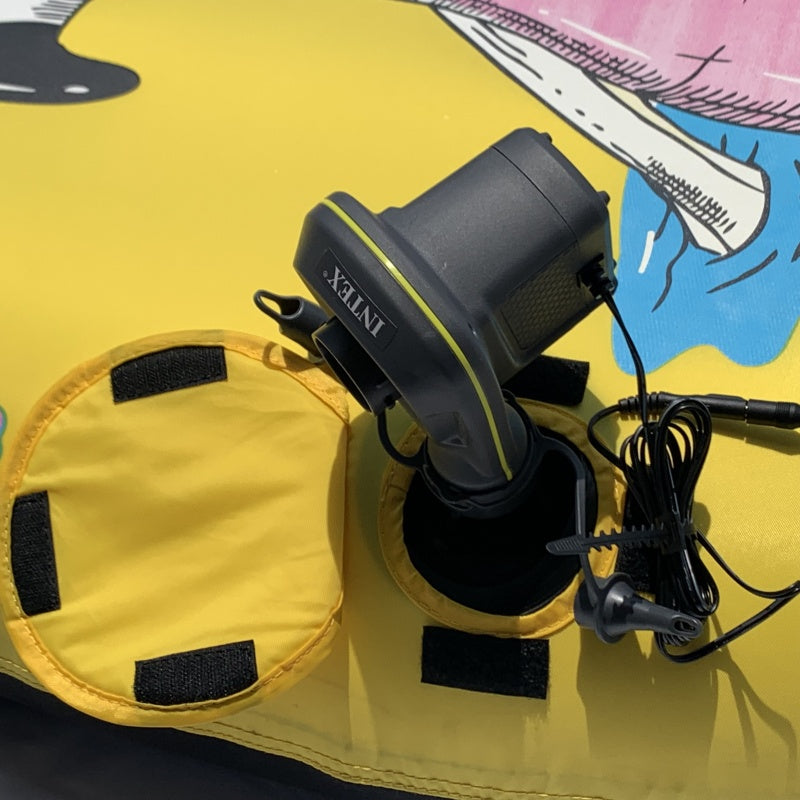 INTEX Quick-Fill Electric Air Pump 66631 Air Pump Banana Boat Rubber Boat Tube Float Pool [Cigarette Lighter] [100V Outlet]