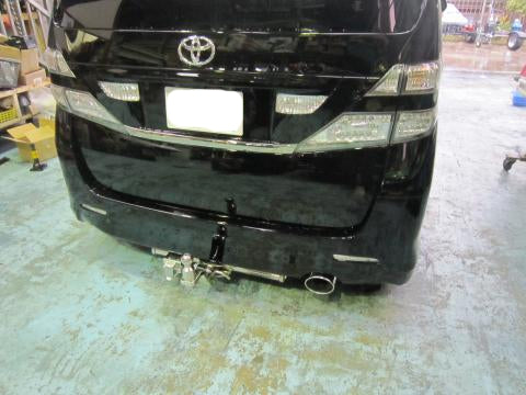 TIGHTJAPAN Hitch Member Type 2 Half Stainless Steel Toyota Alphard S Vellfire Z 20 Series 9033-22 [Directly from manufacturer, no cash on delivery]