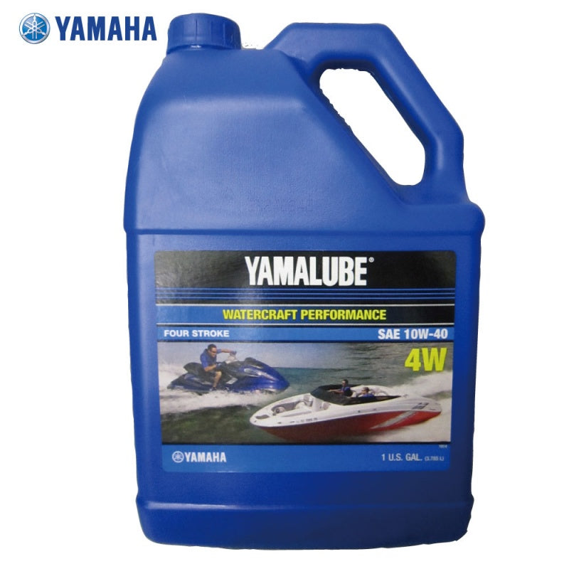 YAMAHA Marine Engine Oil Genuine 10W-40 YAMALUBE 4W [4 Stroke] 4L Single Item 90790-71514
