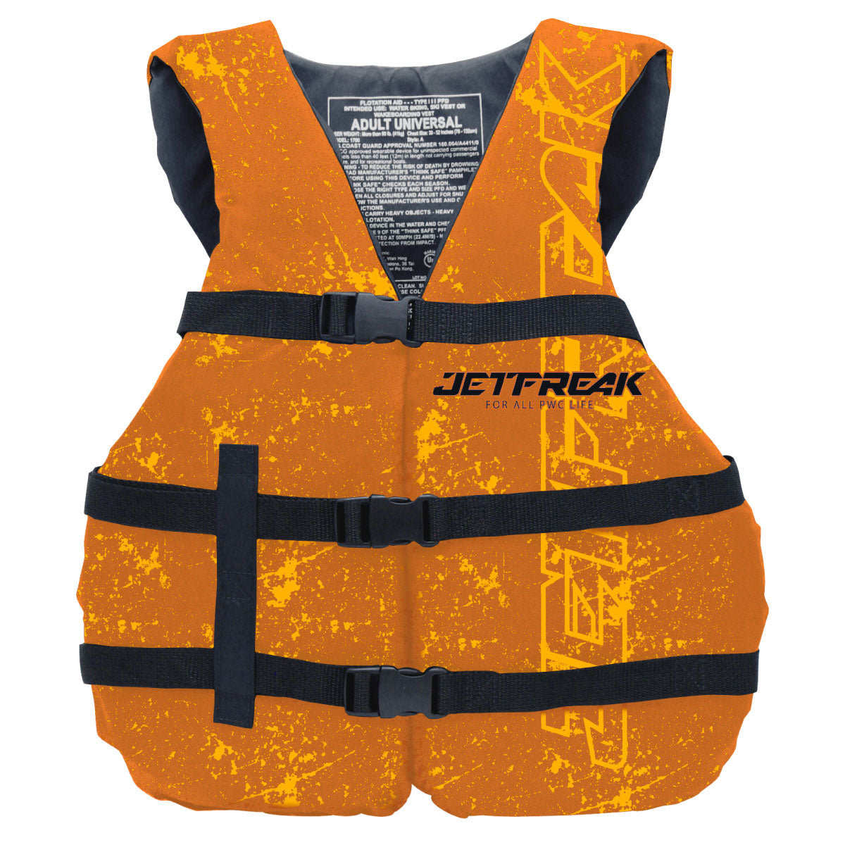 JETFREAK ライフジャケット BATTEREFLY VEST 簡易タイプ 救命胴衣 　FLV-2103