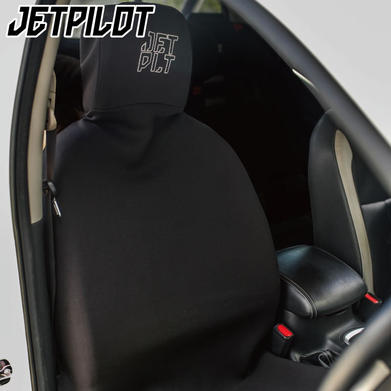 Car Seat Cover Jet Pilot ACS22905 Car Driver Seat Wet Material Seat Cover Snow Mountain Waterproof and Stain Resistant