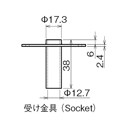 Receptacle SUS304 Asano Metal Industry Co., Ltd. ASANO