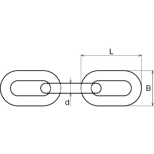 Chain (Popular product) SUS304 [6φ×30m] Asano Metal Industry Co., Ltd. ASANO