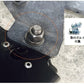 Retractable Transom Tie Down Stainless Steel / Tie Down Pad Set M 714256-ULM