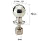 Steel 1-7/8 inch hitch ball BS-31 [Shaft diameter: 19mm] Steel trailer parts connection towing boat trailer