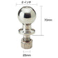 Steel 2 inch hitch ball BS-34 [Shaft diameter: 25mm] Steel trailer parts connection towing boat trailer