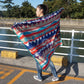 Warm Journey Blanket M Size Microfiber Poncho Free Size Glamping Outdoor Camping Tent