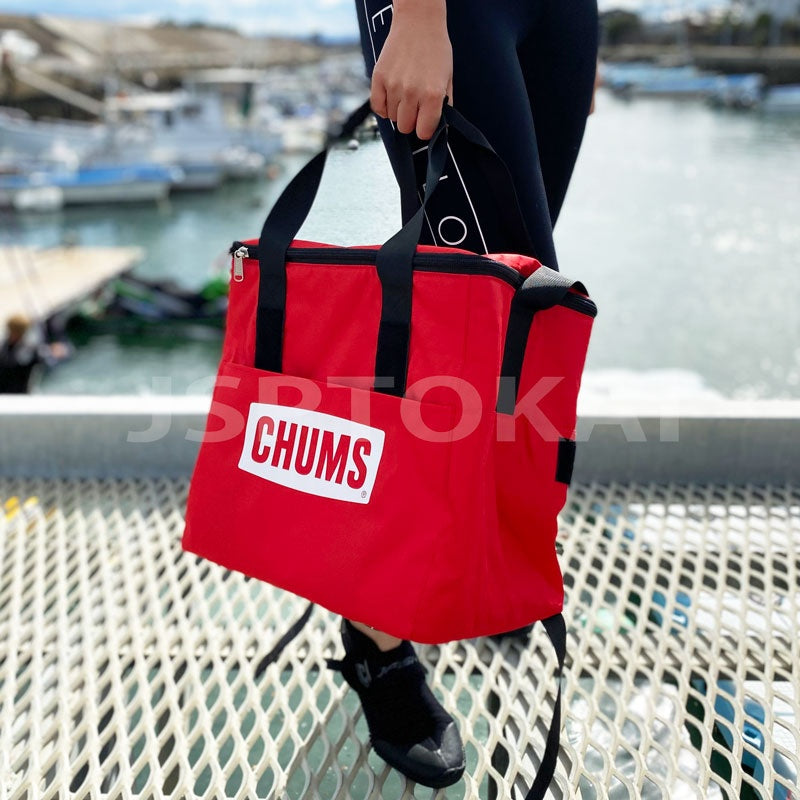 CHUMS チャムス Logo Soft Cooler Bag 23Lアウトドア　キャンプ　スポーツ クーラーバッグ