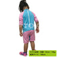 Children's Swimsuit Swimwear Romper Coverall Kids Baby Marine Wear Marine Sports Rash Guard Swimsuit 3/4 Sleeve CSS-361