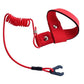 Yamaha Genuine Lanyard EW2-68348-00 YAMAHA Yamaha GENUINE Genuine Tether Cord Curl Cord Kill Switch Cord Watercraft Watercraft