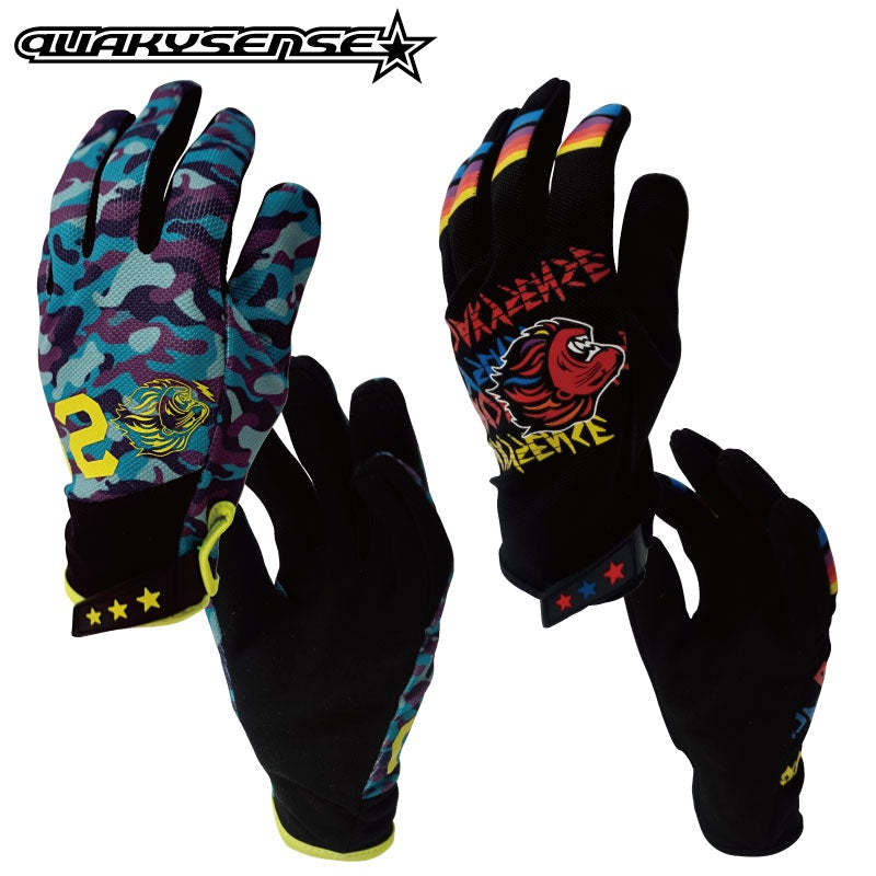 quakysense Gloves Marine Wear FLASHY