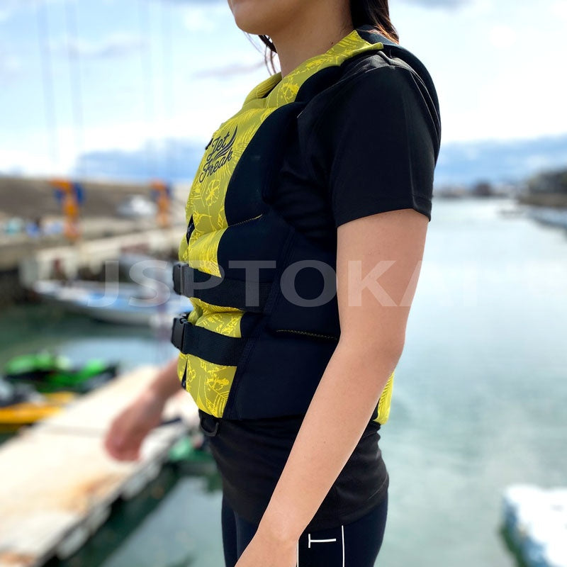 【SALE】JETFREAK　ジェットスキー 小型船舶 特殊 ライフジャケット 救命胴衣 女性 レディース  FNV-2221