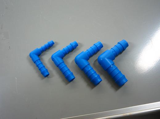 NHRE Nylon Plastic Fitting L Type Variations