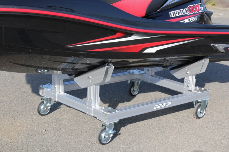 J-211S PWC Stand 70 Square 4 Points Flexible &amp; Fixed Casters FACTORYZERO Dolly Jet Ski Watercraft [Direct Delivery Product]