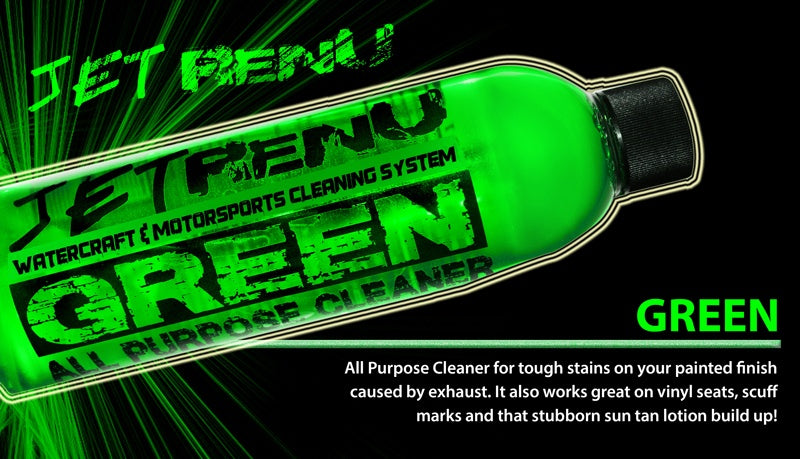 JET RENU All Purpose Cleaner GREEN Jet Renu Watercraft Jet Ski Boat Detergent Cleaner Boat Motorcycle Boat Made in America