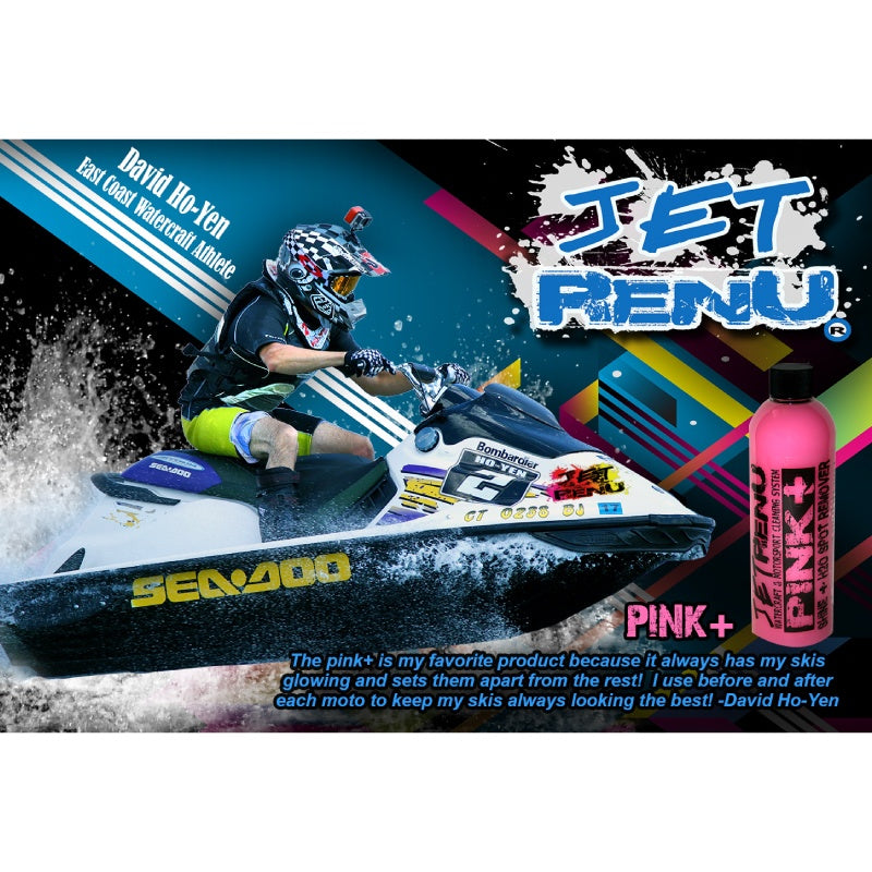 JET RENU Water Scale Remover &amp; Wax 2in1 Pink Plus Detergent Cleaning 473ml Jet Renu Jet Ski Watercraft Car Ship Motorcycle Boat Boat Car Wash JR-1061
