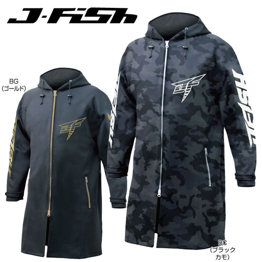 J-FISH TOUR COAT Semi-long tour coat jacket wet suit marine coat JTC-392