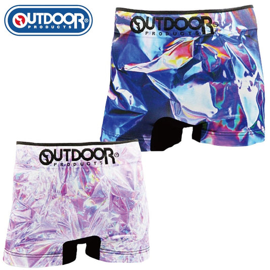 OUTDOOR アウトドアボクサーパンツ ホログラム　ストレッチ/アウトドア/メンズ/outdoor ボクサーパンツ･成型