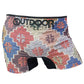 OUTDOOR Boxer Shorts Kilim Denim Stretch Outdoor Men's Boxer Shorts Molded