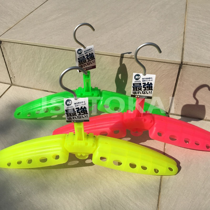 R2 HANGER R2 Hanger Foldable Wetsuit Hanger WING HANGER Wing Hanger  WETSUITS Fluorescent Color